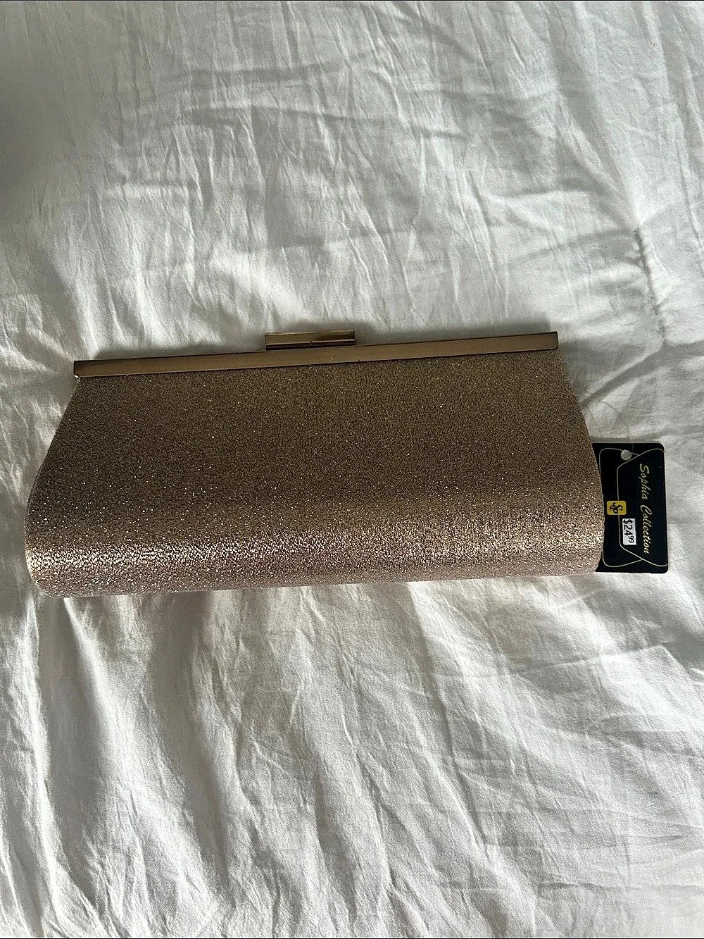 Glittered Clutch NWT